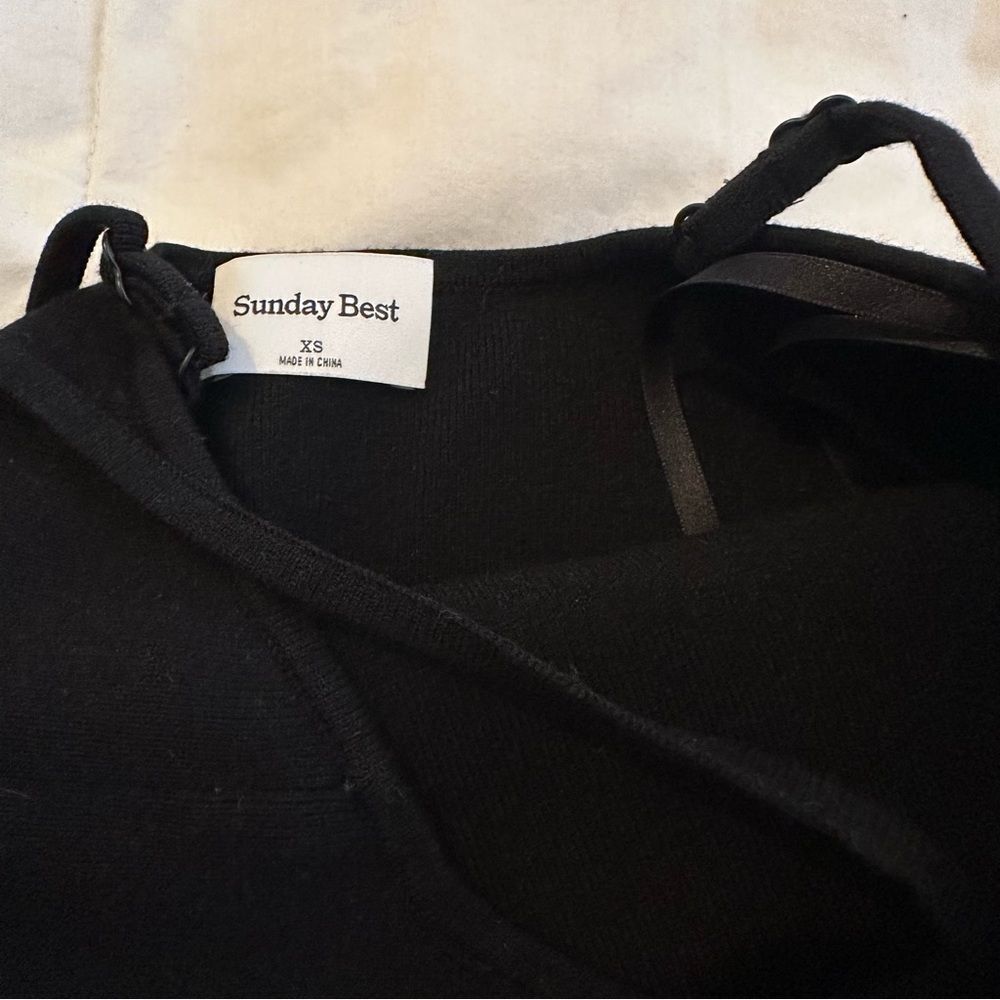 Aritzia soft knit, mini dress - Picture 2 of 4